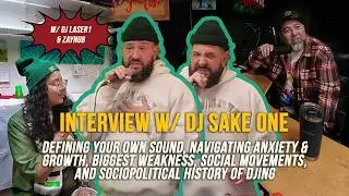 DJ Sake One Interview: Developing Your Sound, Comfort Zone & Anxiety, Sociopolitical Context of DJs