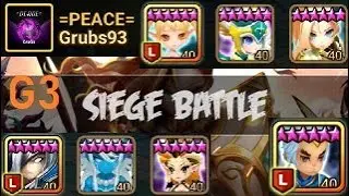 G3 Siege  Using classique team to secure the win =Peace= VS GreyPhoenix Vs AoW 18122019