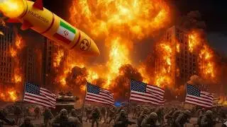 🔴TEPAT HARI INI ~ Rudal Balistik& drone Iran Kepung 40.000 pasukan Amerika, AS dalam kerugian besar