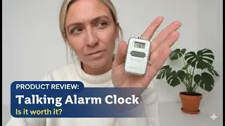 Talking Alarm Clock Keychain