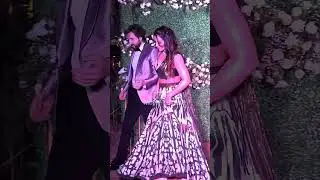 #ShamaSikander at #SonnalliSeygall #AshehSajnani #WeddingReception