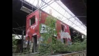 RAW Chemnitz-Hilberdorf.  Umladehalle am 02. September 2015