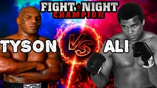 MIKE TYSON VS MUHAMMAD ALI -  FIGHT NIGHT CHAMPION - BOXING MASTERCLASS