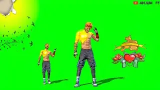 Free Fire 😈New Animation Green Screen || Ob37 New Emote 🦜[ Non Copyright ]