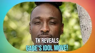Survivor 47 Shocker: TK Reveals Why Gabe Played His Hidden Immunity Idol!