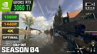 RTX 3060 Ti | COD Warzone Season 4 Vondel Map | 1080P, 1440, 4K Competitive Settings | 2023