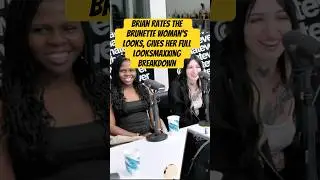 Brian Rates The Brunette Woman's Looks, Gives Her Full Looksmaxxing Breakdown