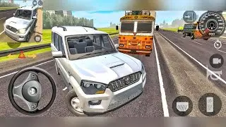 New Mahindra Scorpio Car Driving in Indian Car Simulator 3d | Car Games Android Gameplay