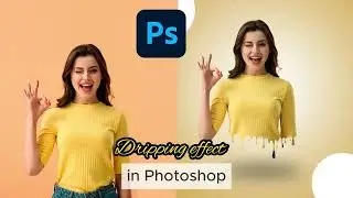 Create Dripping Effect in Adobe photoshop | Dripping effect | photoshop_tutorial