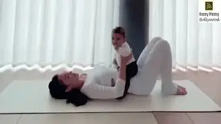 Amy Jackson Son Andreas Wants To Workout With His Mother During Lock Down At Home!