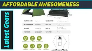 ATEPA Ultralight Tent: Unbelievable 4-Season Adventure Ready!