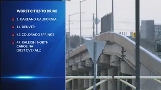 These Colorado cities among worst places to drive in US