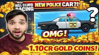Hill Climb Racing Police Car Unlock and Fully upgrade 😱