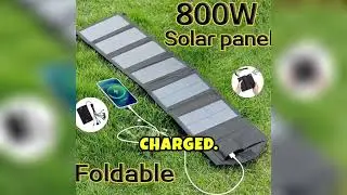 35W SUNPOWER Portable Solar Panel &ndash; For Power Bank, Phones, Camping, RV, Home