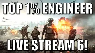 Battlefield 6 Engineer Top Scorer Live Stream 6! BF6 Gameplay Loadout Guide SMG Escalation Conquest