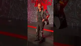 David Harbour jacket for the Stranger Things season 4 premiere #StrangerThings