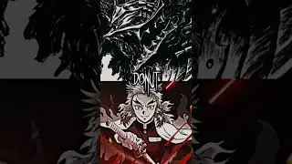 Guts Vs Demon Slayer #shorts