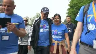 7000 people join WHO&rsquo;s fourth Walk the Talk Geneva event