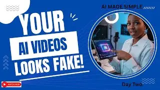 STOP MAKING WEIRD AI VIDEOS &mdash; MAKE THEM LOOK HUMAN!