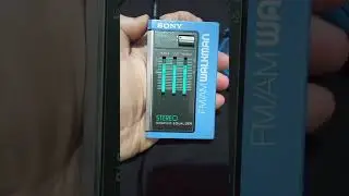 Sony SRF-35W Walkman Radio Blue