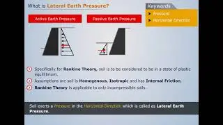Lateral Earth Pressure | Design Of Concrete Structure-II