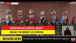 Venezuelan military calls for Maduro's release and warns of US 'colonialism'