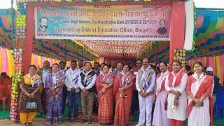 DISTRICT LEVEL JRC STUDY CUM TRAINING CAMP English Grammar Venue -Sialkhandahata H.S, Block Bheden 
