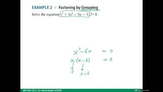MATH001, 1.6 Solving Other Types of Equations