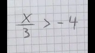 epäyhtälön ratkaiseminen kertomalla