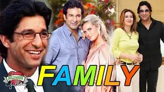 Wasim Akram Family With Parents, Wife, Son, Daughter and Biography