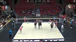 BALL STATE (7) v MARYVILLE | JAN 24 | 2025 NCAA | MEN'S VOLLEYBALL | TOP 10 - WEEK 2