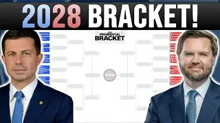 2028 Presidential Candidates March Madness bracket | Who Will Win the 2028 Election? | The Sweet 16