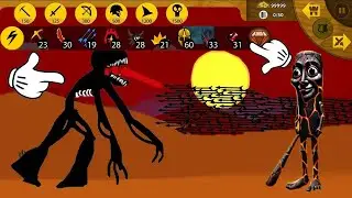 Stick War Legacy Showdown Zombie Army vs New Super Bosses - HACK STICK WAR LEGACY