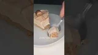 Creamy, soft and indulgent kinder bueno cheesecake 🤎🤤