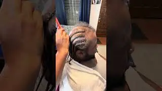 Corrective Style Braids #braids #mensbraids #extensions 