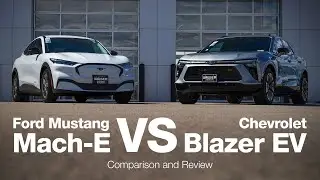 Chevrolet Blazer EV 2024 против Ford Mustang Mach-E | Сравнение электромобилей