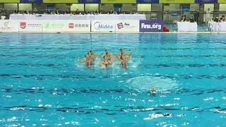 Artistic Swimming World Series - #China Open 2018 MACAU TEAM     澳门隊组合