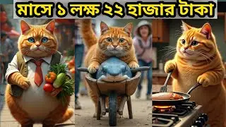 AI ব্যবহার করেই তৈরি করুন মজার বিড়ালদের অ্যানিমেশন ভিডিও🐼AI ব্যবহার করে বিড়ালের হাসির ভিডিও বানান