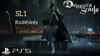 Demons Souls: Fool's Idol (SL1/knife) Easy kill!!!