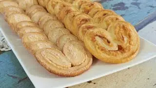 Palmiers II heart shape cookies II French cookies II Chef Amit jangra