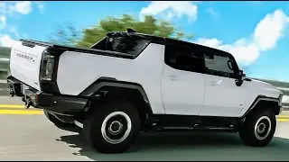 GMC Hummer EV Pickup (2024) Driving, Interior, Exterior