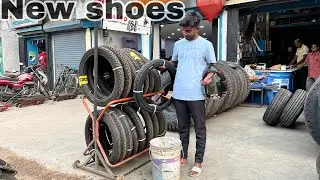 New shoes Dalna ka time/MRF TIRE ASANSOL CITY RIDER