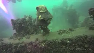 Diving The Belly Dumper and the Barges