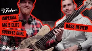 Bass Review: Fodera Imperial 5 MG Buckeye Burl (ft. @DavidVause & @Houmannbass)