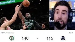 Jaylen Brown has 50 on the Clippers & Boston Wins 146-115
