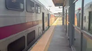 NJ Transit Northeast Corridor Local Train #7848 to New York departing Newark Airport w/Multilevels