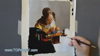 Vermeer - The Lacemaker | Art Reproduction Oil Painting
