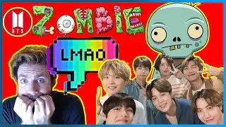 RUN BTS OR THE ZOMBIES WILL GET YOU.... ☠️HALLOWEEN REACTION SPECIAL☠️ EP 24