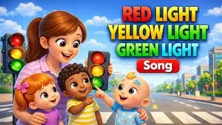 Red Light Green Light Song 🚦l Part-2  | Learn Traffic Signals | Road Safety Rhyme #rhymes #songs