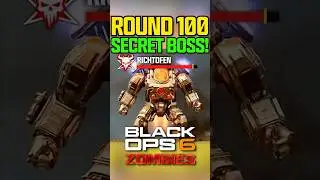 SECRET Round 100 Boss Fight Easter Egg on Reckoning! (Black Ops 6 Zombies)